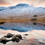 Winter breaks on Mull
