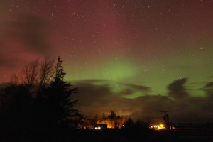 Aurora at Hart of Mull Log Cabins